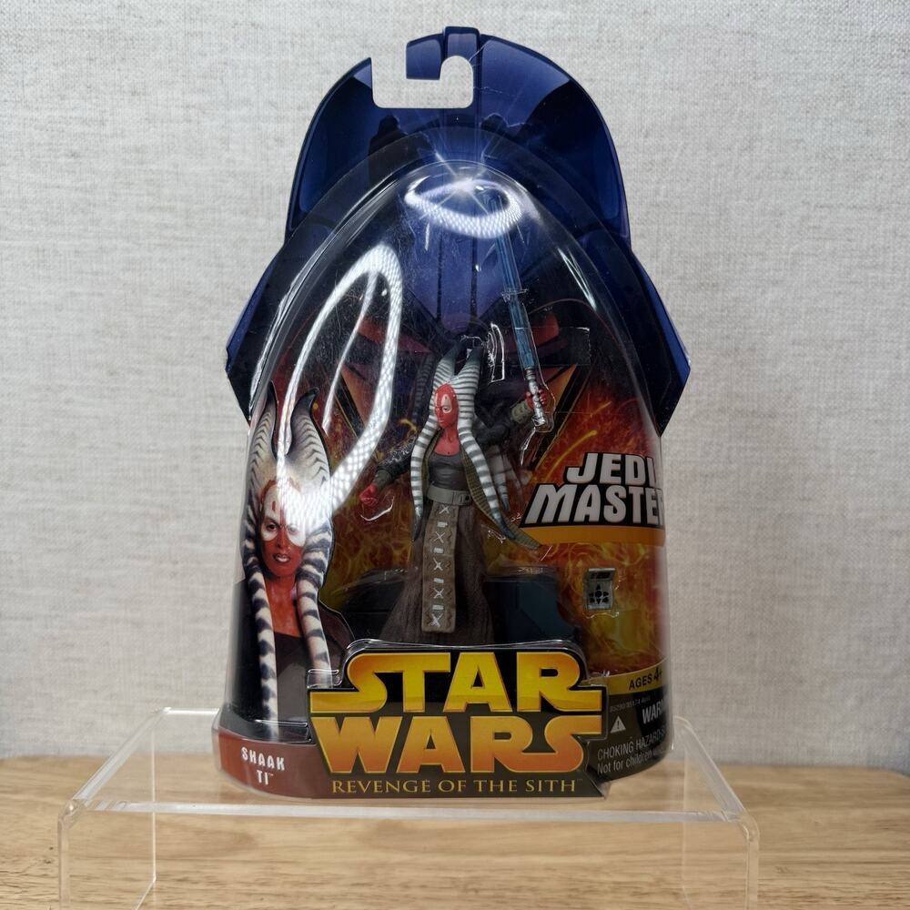 Star Wars Revenge of the Sith Shaak Ti Action Figure #21 Jedi Master Hasbro 2005